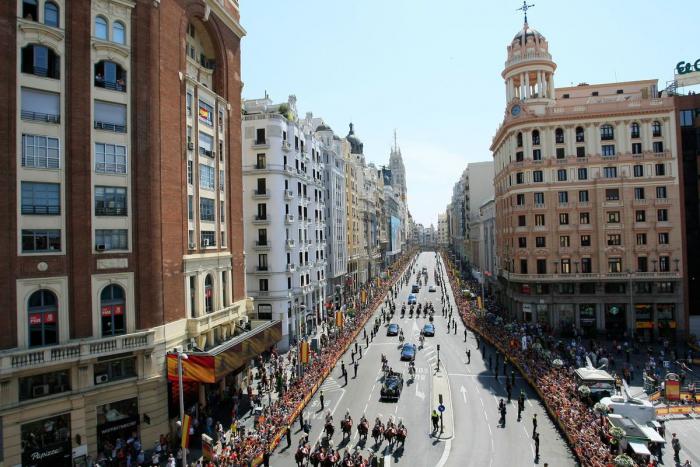 FOTOS AÉREAS: Un recorrido sin grandes aglomeraciones