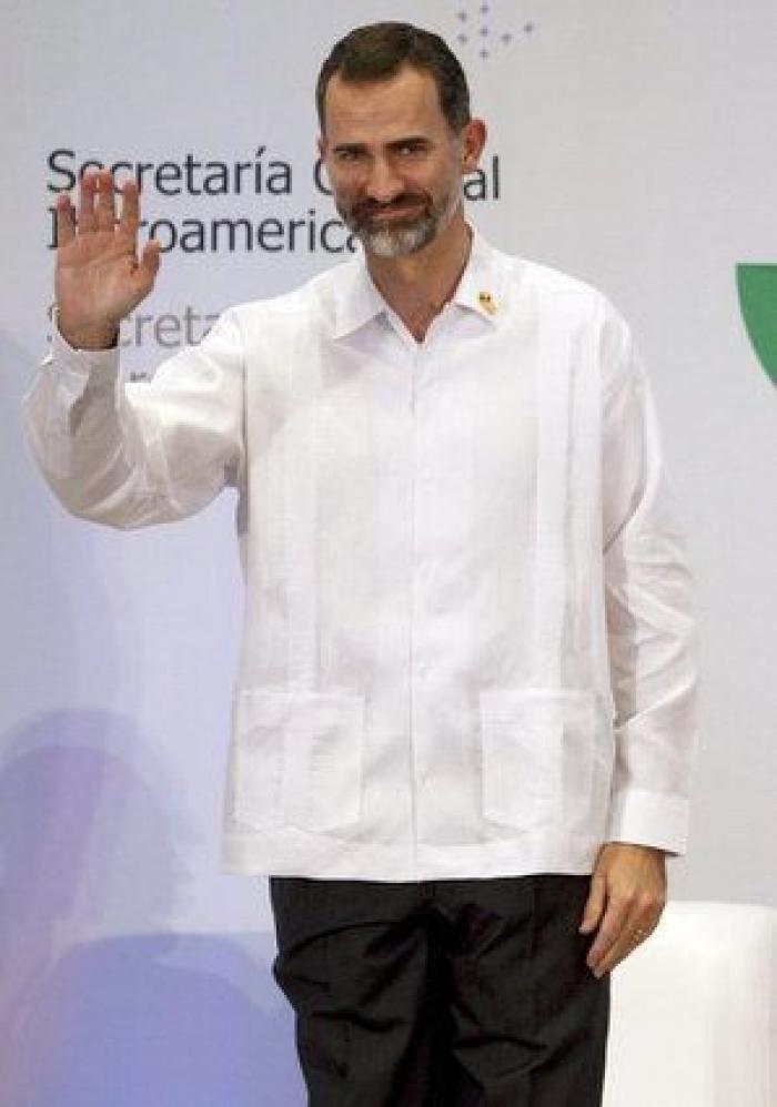 La guayabera de Felipe VI (FOTOS)