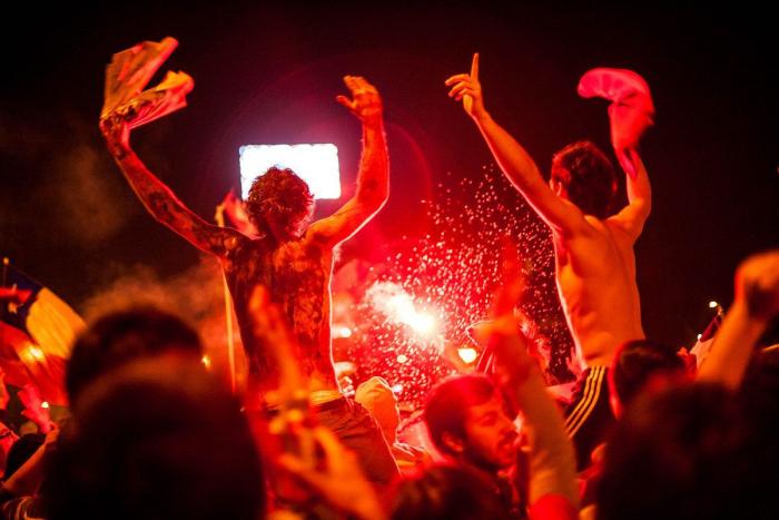 Otra forma de ver el mundial: fotos para recordar