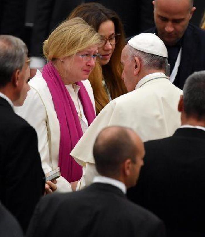 El Papa se reúne con las víctimas y familiares del atentado de Niza