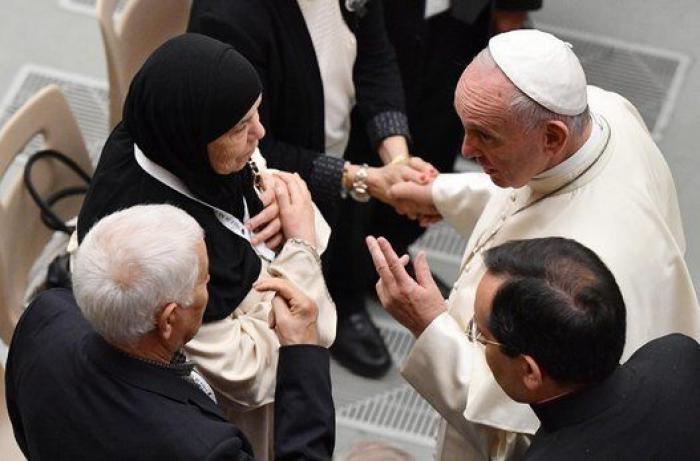 El Papa se reúne con las víctimas y familiares del atentado de Niza