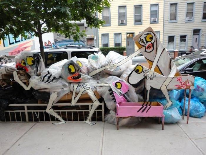 Cómo convertir la maloliente basura en algo divertido (FOTOS)