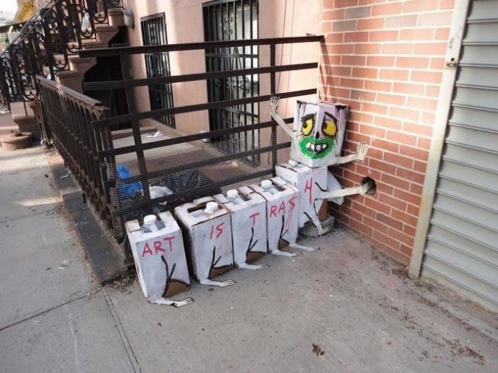 Cómo convertir la maloliente basura en algo divertido (FOTOS)