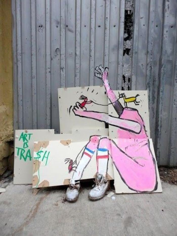 Cómo convertir la maloliente basura en algo divertido (FOTOS)