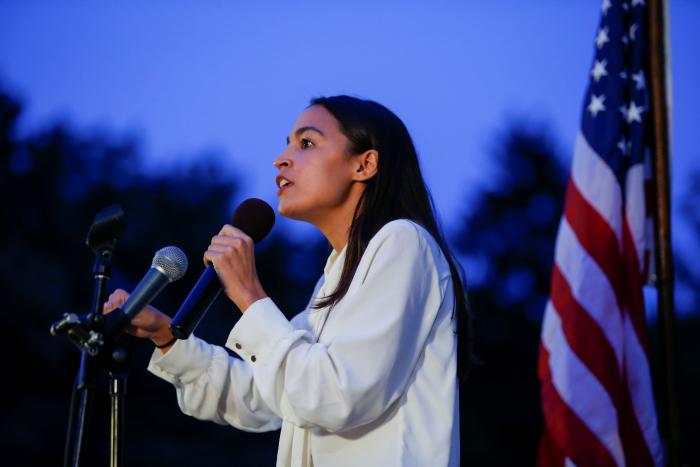 El inesperado discurso de Alexandria Ocasio-Cortez que ha tenido que aclarar en Twitter