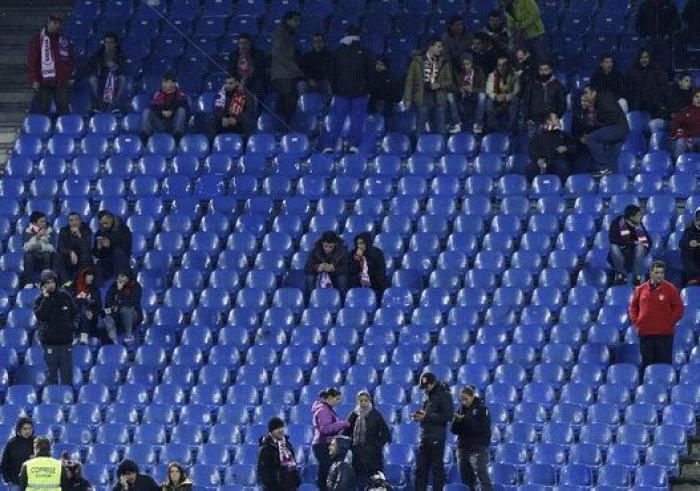 El dispositivo policial alrededor del Calderón (FOTOS)