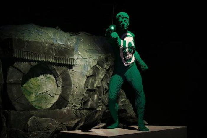 Los superhéroes de DC cobran vida en Madrid gracias a Lego (FOTOS)