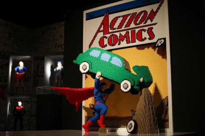 Los superhéroes de DC cobran vida en Madrid gracias a Lego (FOTOS)
