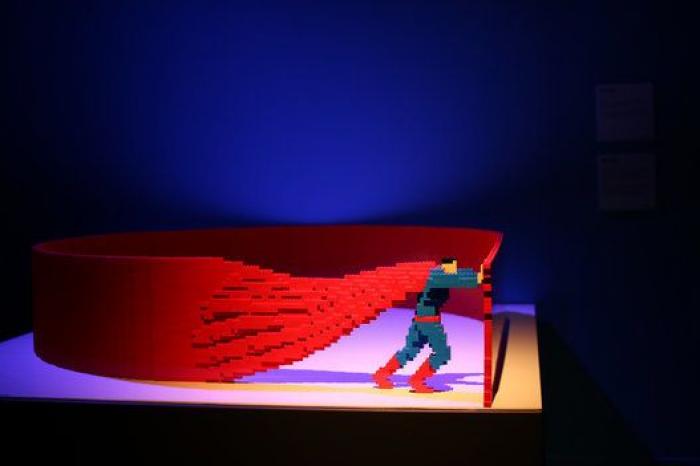 Los superhéroes de DC cobran vida en Madrid gracias a Lego (FOTOS)