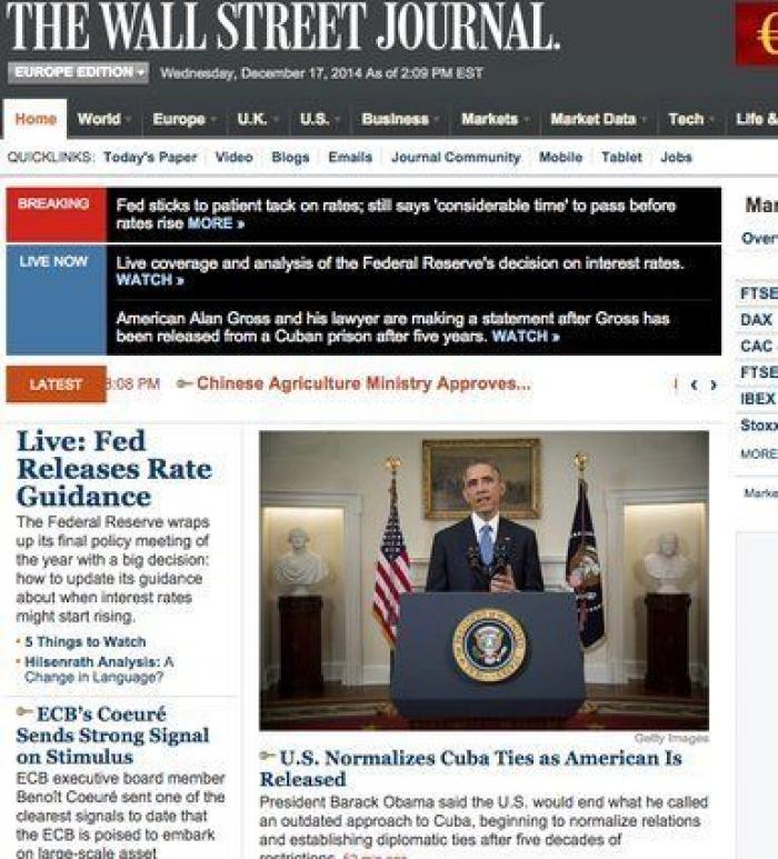 La comunidad internacional acoge con esperanza la apertura de relaciones entre Cuba y EEUU