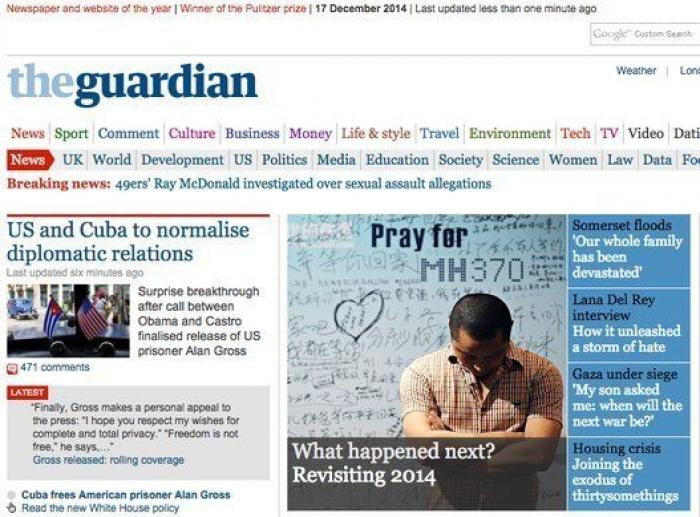 La comunidad internacional acoge con esperanza la apertura de relaciones entre Cuba y EEUU