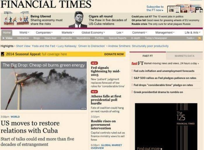 La comunidad internacional acoge con esperanza la apertura de relaciones entre Cuba y EEUU