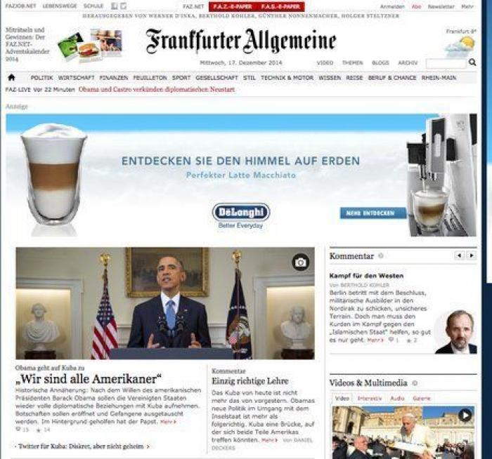 La comunidad internacional acoge con esperanza la apertura de relaciones entre Cuba y EEUU