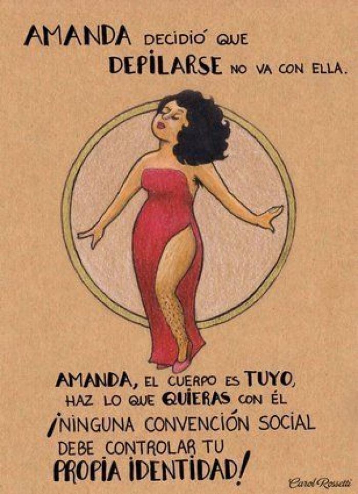 Guía para que las mujeres afronten la presión social: las ilustraciones de Carol Rossetti