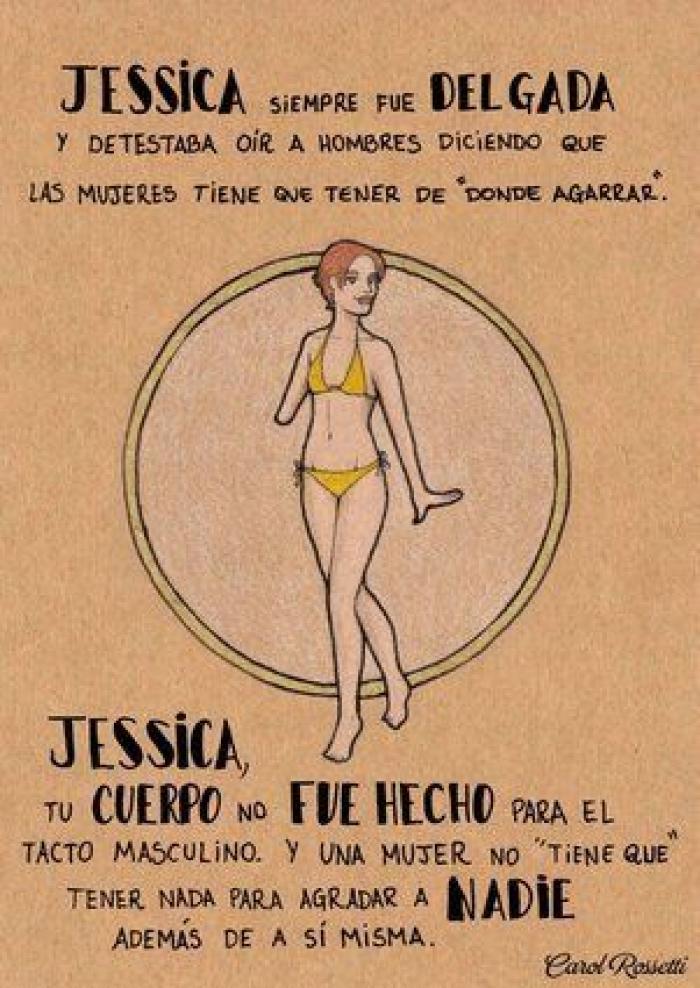 Guía para que las mujeres afronten la presión social: las ilustraciones de Carol Rossetti
