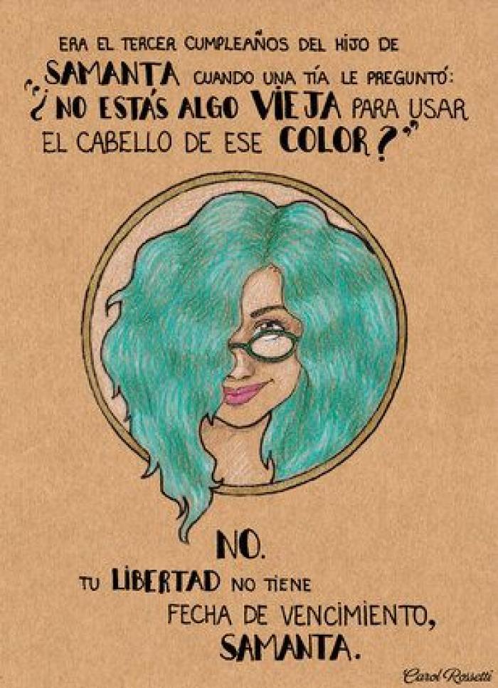 Guía para que las mujeres afronten la presión social: las ilustraciones de Carol Rossetti