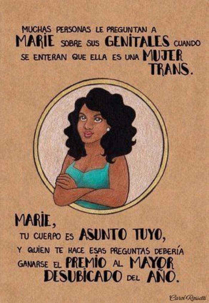 Guía para que las mujeres afronten la presión social: las ilustraciones de Carol Rossetti