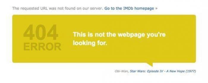 Error 404: las mejores respuestas a errores de página de Internet