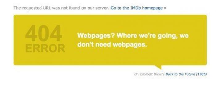 Error 404: las mejores respuestas a errores de página de Internet
