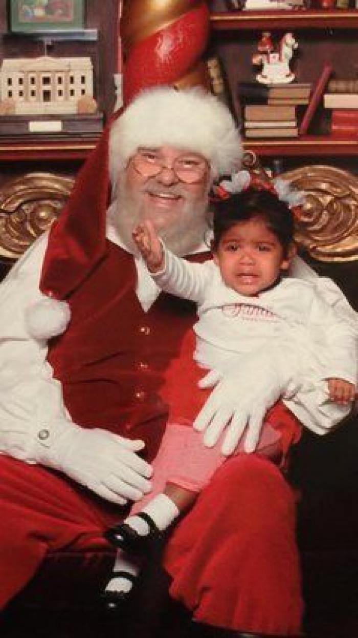 Niños con Papá Noel: 36 fotos que no salieron como se esperaba