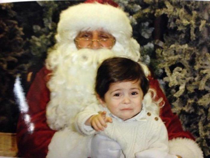 Niños con Papá Noel: 36 fotos que no salieron como se esperaba