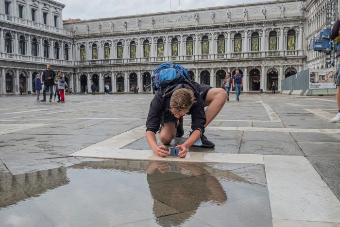 Día histórico en Venecia: el nuevo sistema de diques evita por primera vez que la ciudad se inunde por la marea