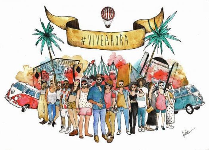 Este hombre representa en sencillos dibujos el amor que siente por su mujer