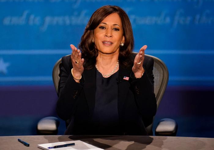 Una mosca en el pelo de Pence, la auténtica protagonista del debate vicepresidencial