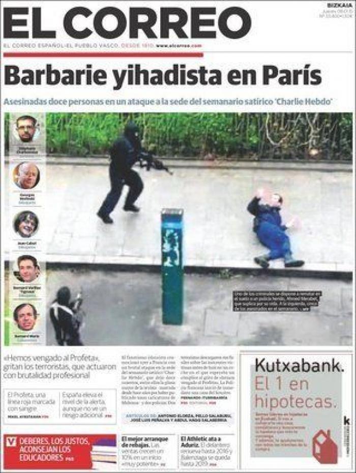 'Charlie Hebdo' caricaturiza a Erdogan en calzoncillos mientras levanta la túnica a una mujer musulmana