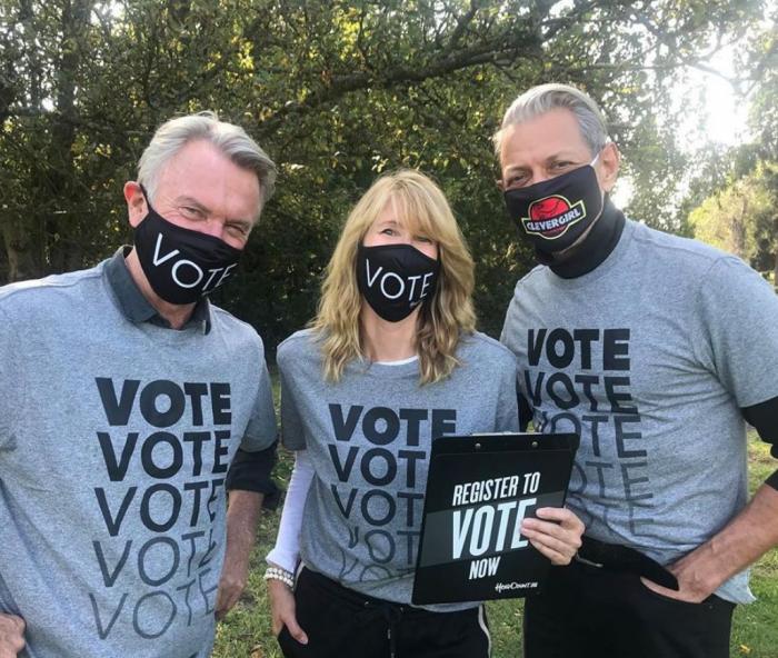 Borat entra en campaña atizando a Donald Trump y Rudy Giuliani