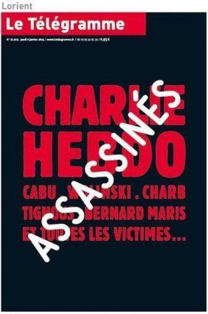 'Charlie Hebdo' caricaturiza a Erdogan en calzoncillos mientras levanta la túnica a una mujer musulmana