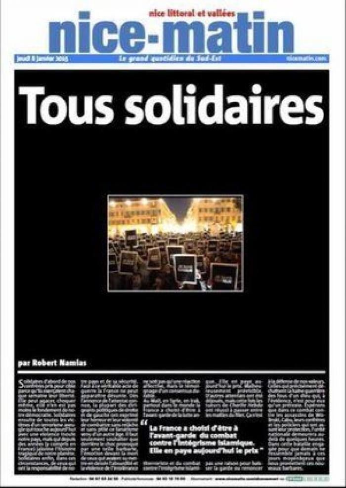 'Charlie Hebdo' caricaturiza a Erdogan en calzoncillos mientras levanta la túnica a una mujer musulmana