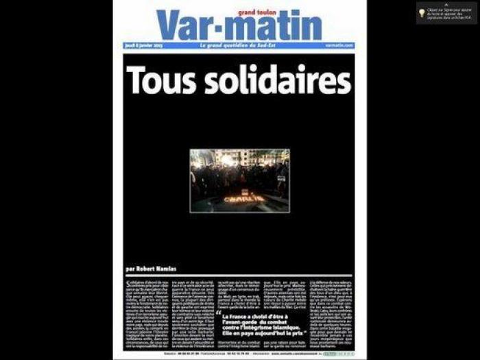 'Charlie Hebdo' caricaturiza a Erdogan en calzoncillos mientras levanta la túnica a una mujer musulmana