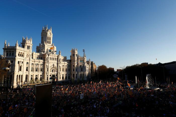 Javier Maroto se explica tras su polémico tuit sobre la manifestación independentista en Madrid