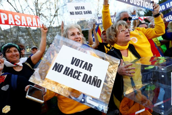 Javier Maroto se explica tras su polémico tuit sobre la manifestación independentista en Madrid