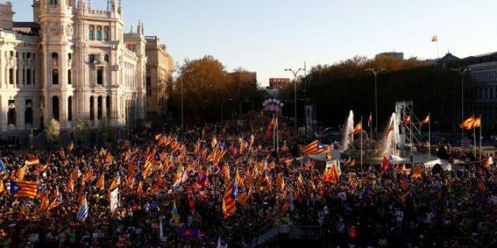 Javier Maroto se explica tras su polémico tuit sobre la manifestación independentista en Madrid