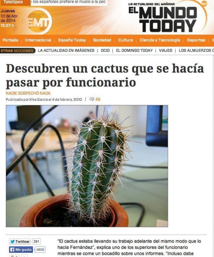 El ministro de Agricultura triunfa en Twitter con esta respuesta a 'El Mundo Today'