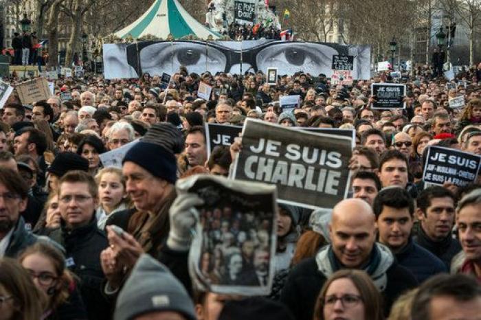 Millón y medio de personas se manifiestan en París contra el terrorismo