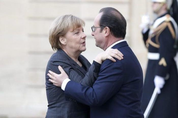 Desfile de líderes mundiales en el Elíseo (FOTOS)