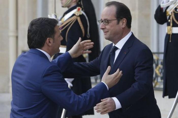 Desfile de líderes mundiales en el Elíseo (FOTOS)