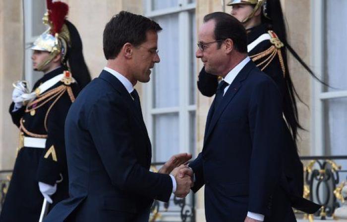 Desfile de líderes mundiales en el Elíseo (FOTOS)