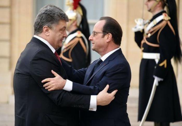 Desfile de líderes mundiales en el Elíseo (FOTOS)