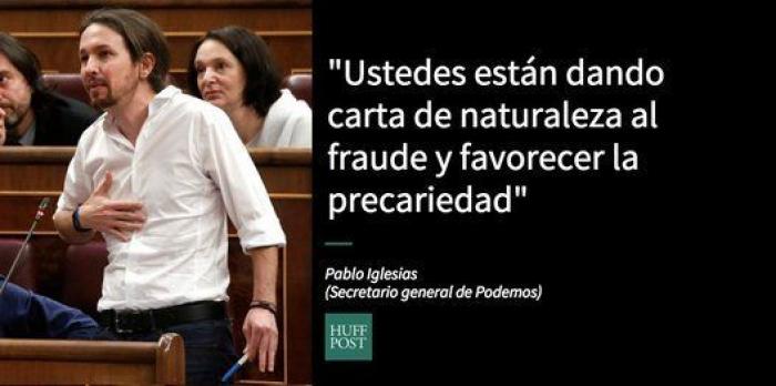 Pon nota a Pablo Iglesias como diputado