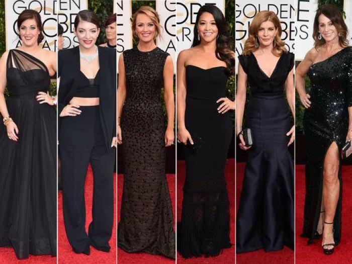 El pantone de los Globos de Oro 2015: los vestidos de la gala organizados por colores (FOTOS)