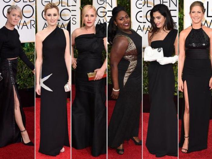 El pantone de los Globos de Oro 2015: los vestidos de la gala organizados por colores (FOTOS)