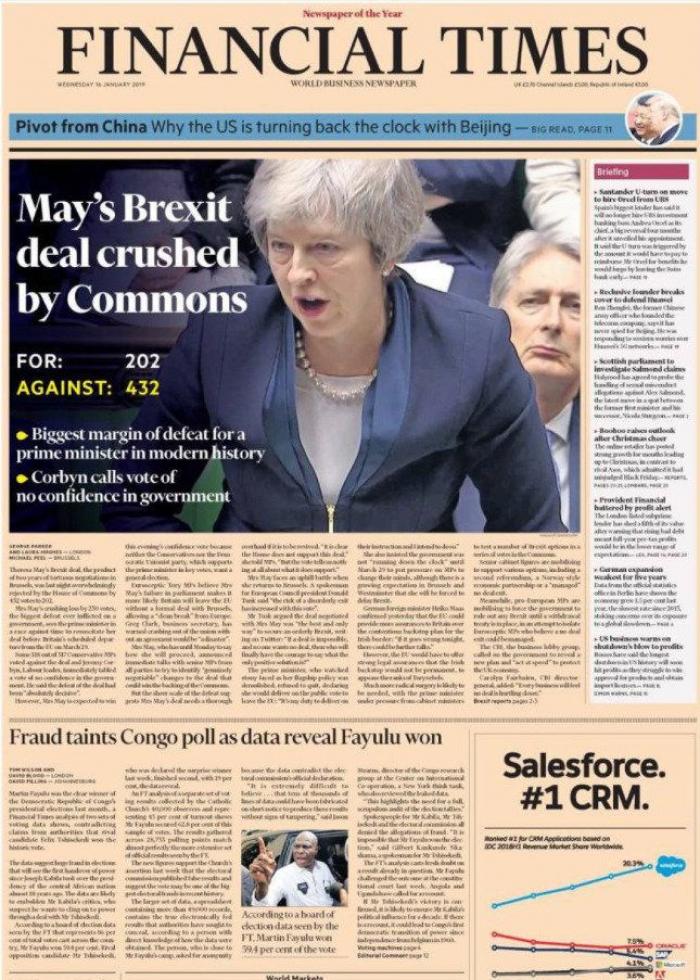 Todo lo que debes saber ante la crucial votación sobre el Brexit de hoy