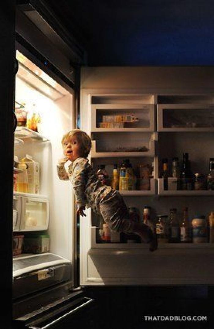 Un padre fotografía a su hijo con Down volando para romper barreras