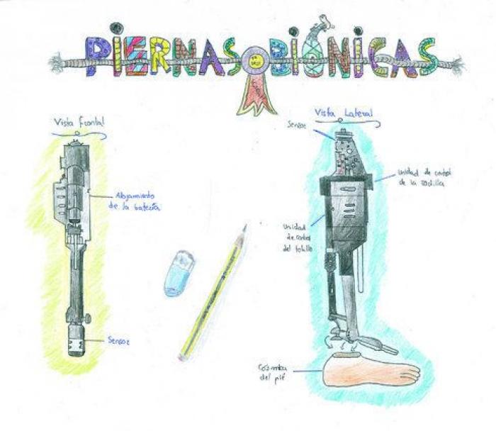 Así ven los niños de Primaria a Hugh Herr, premio Princesa de Asturias de Investigación Científica y Técnica (DIBUJOS)