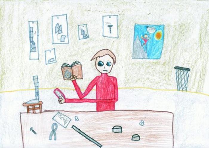 Así ven los niños de Primaria a Hugh Herr, premio Princesa de Asturias de Investigación Científica y Técnica (DIBUJOS)