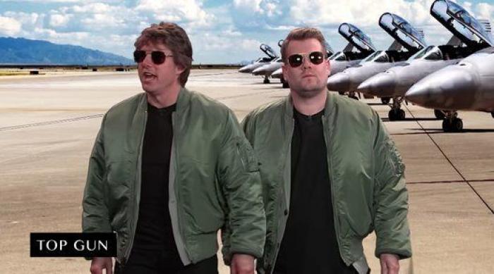 James Corden y Tom Cruise resumen en nueve minutos la carrera del actor (VÍDEO)